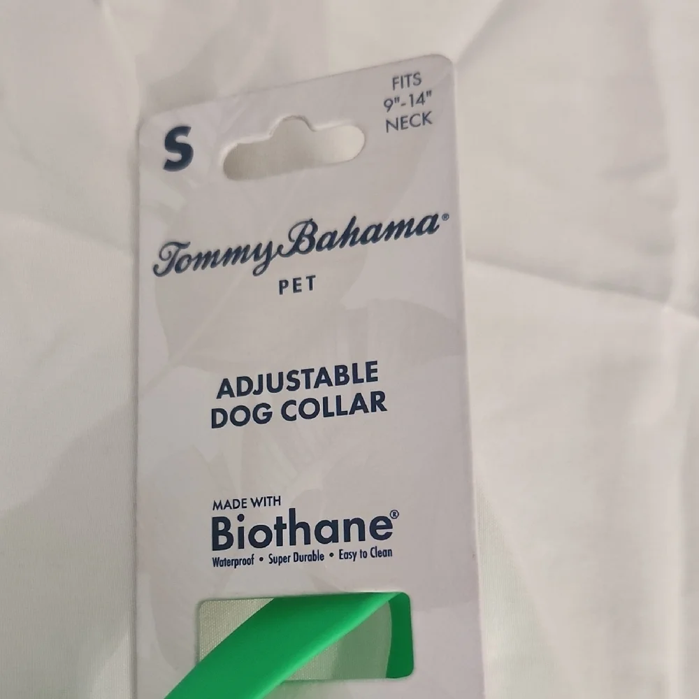 Tommy Bahama Bright Green Pet Collar